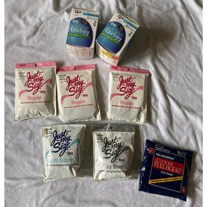 Just My Size Queen 4X Pantyhose Variety Pack Sealed Vintage Hosiery Lot